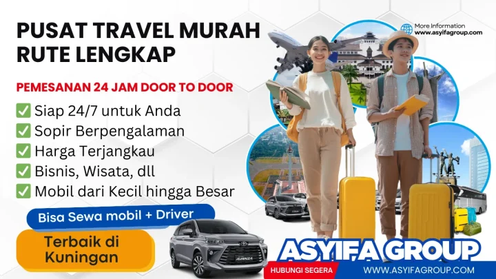 Travel kuningan Murah Rute Lengkap